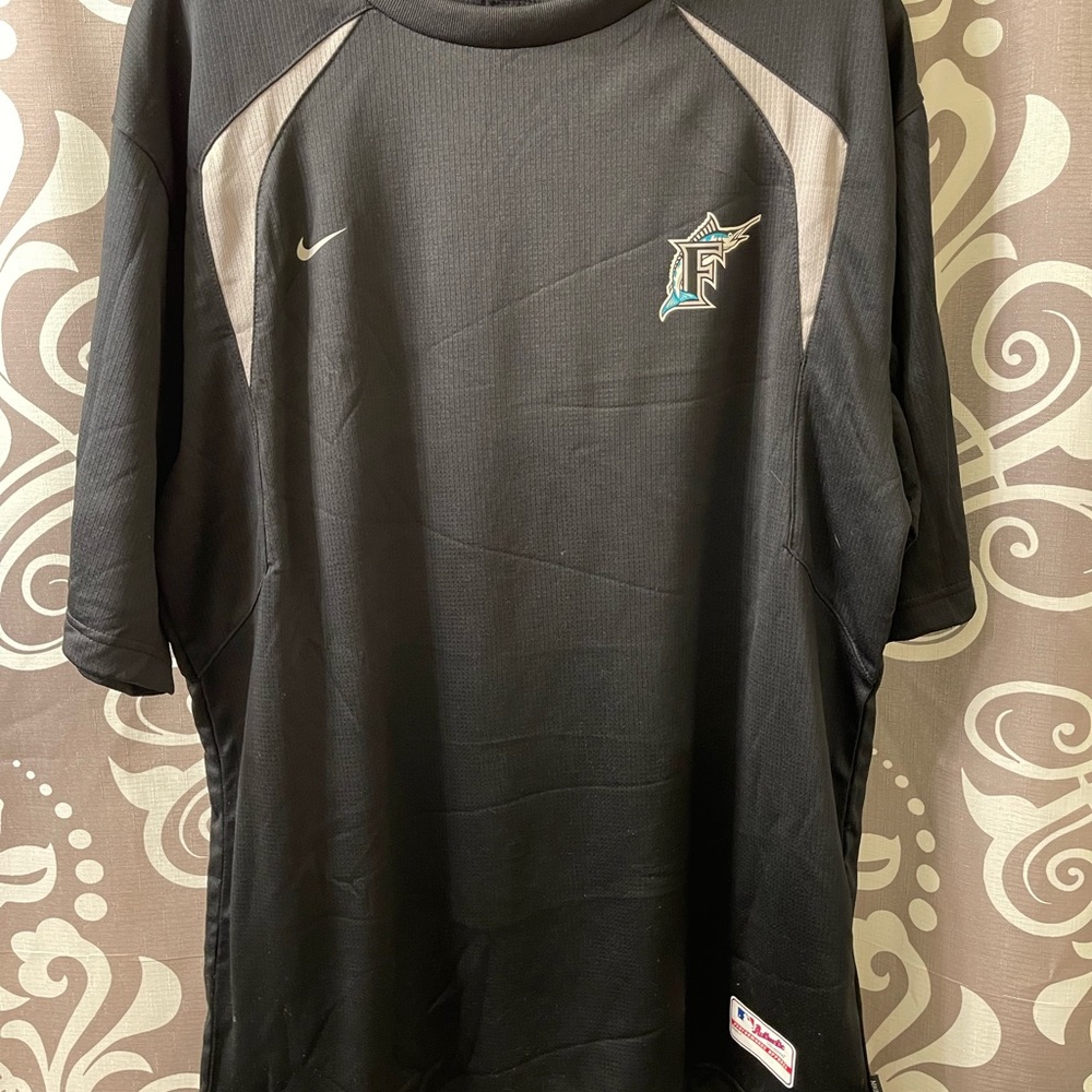 Marlins Mock Shirt Authentic